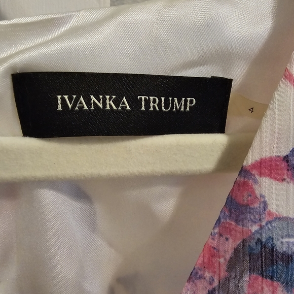 Ivanka Trump floral size 4 dress - Picture 3 of 4
